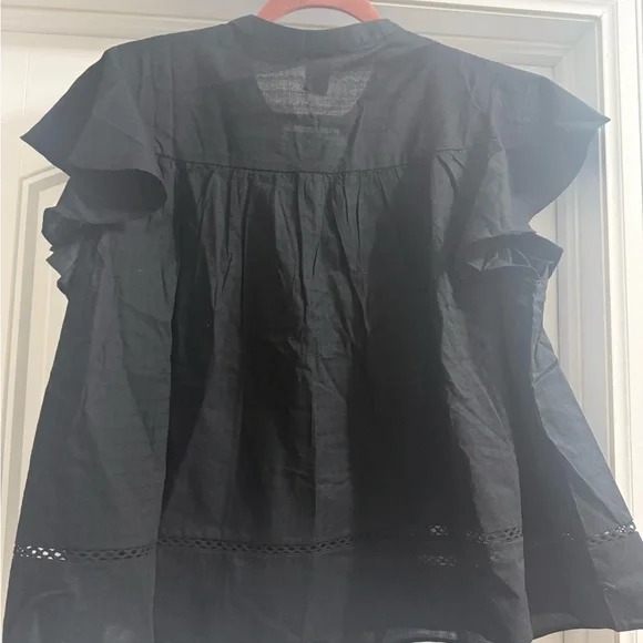 H&M Black Ruffled Blouse - Picture 3 of 3